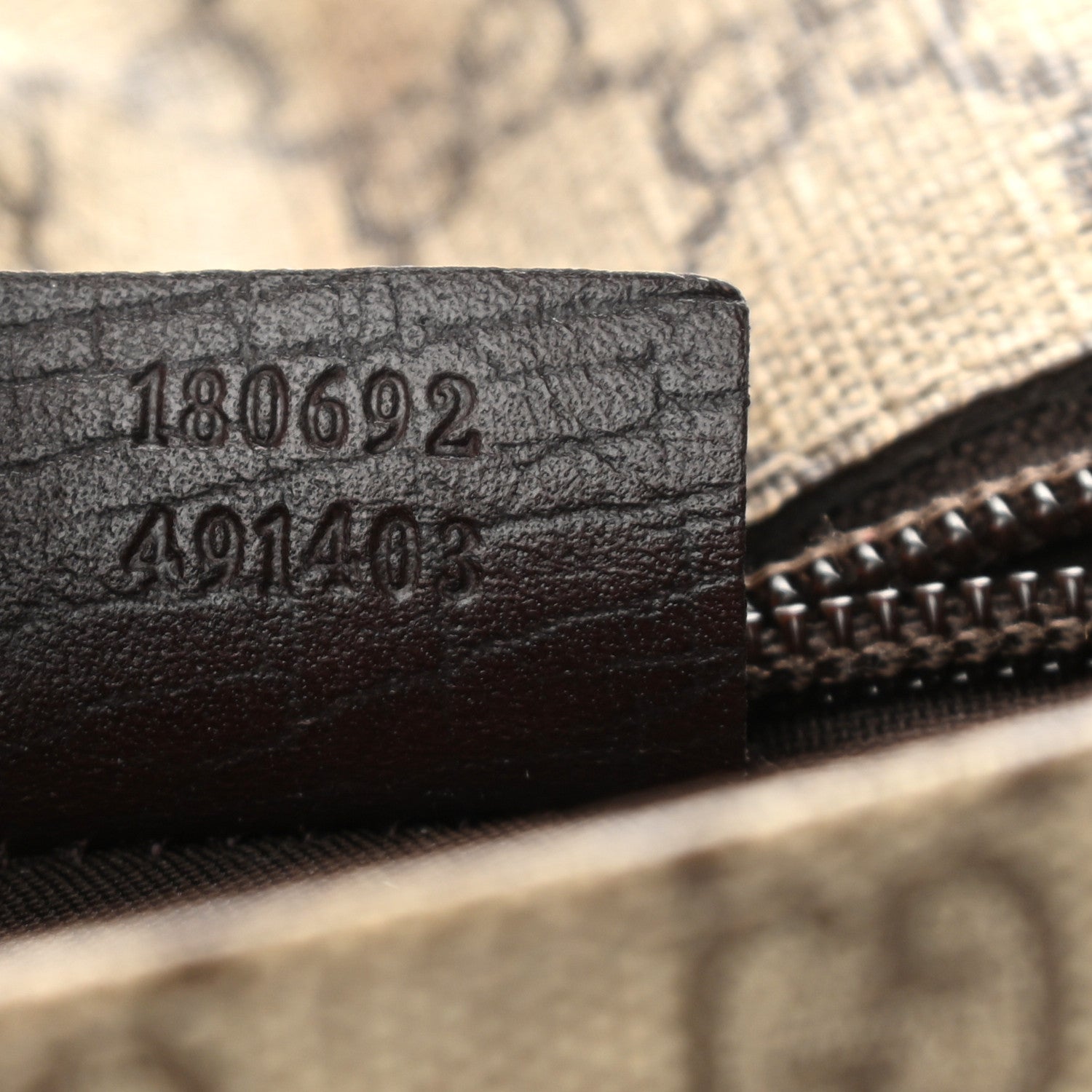 Gucci GG Plus Monogram Web Large Flap Messenger Beige Dark Brown 6 of 10