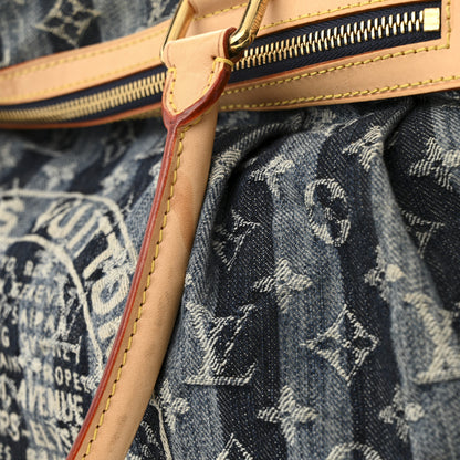 Louis Vuitton Denim Raye Cabas GM 14 of 16