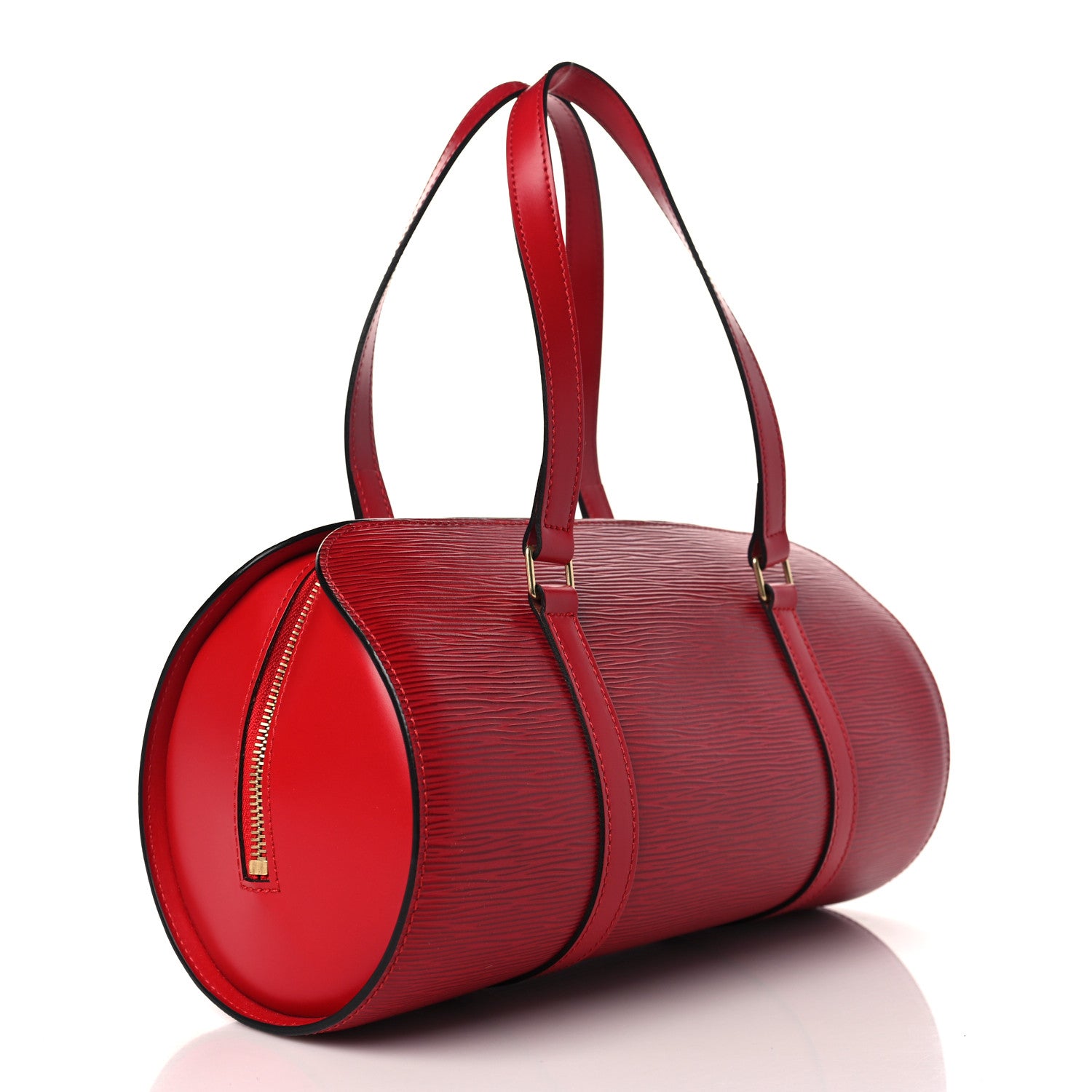 Louis Vuitton Epi Soufflot Castillan Red 4 of 9