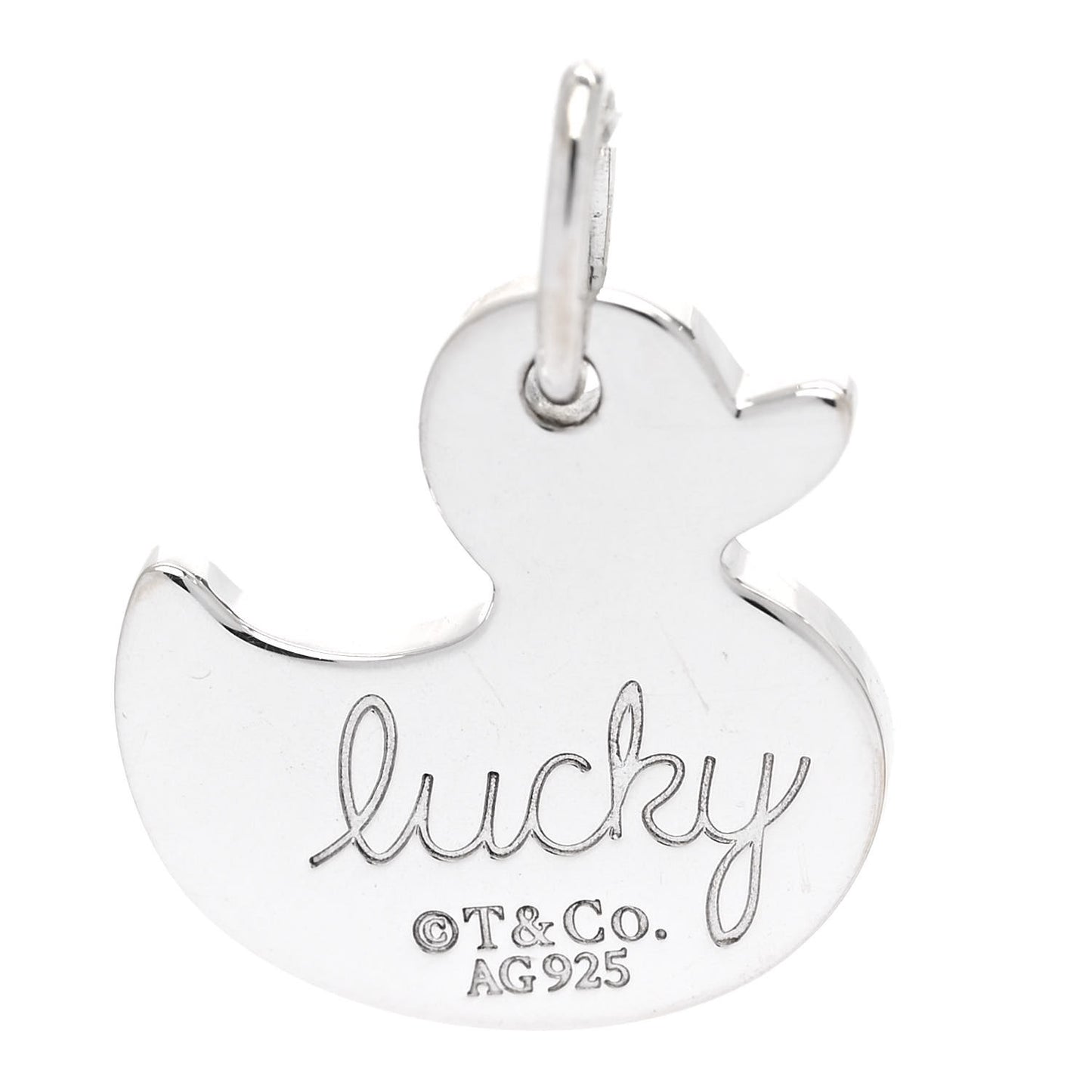 Sterling Silver Lucky Duck Charm