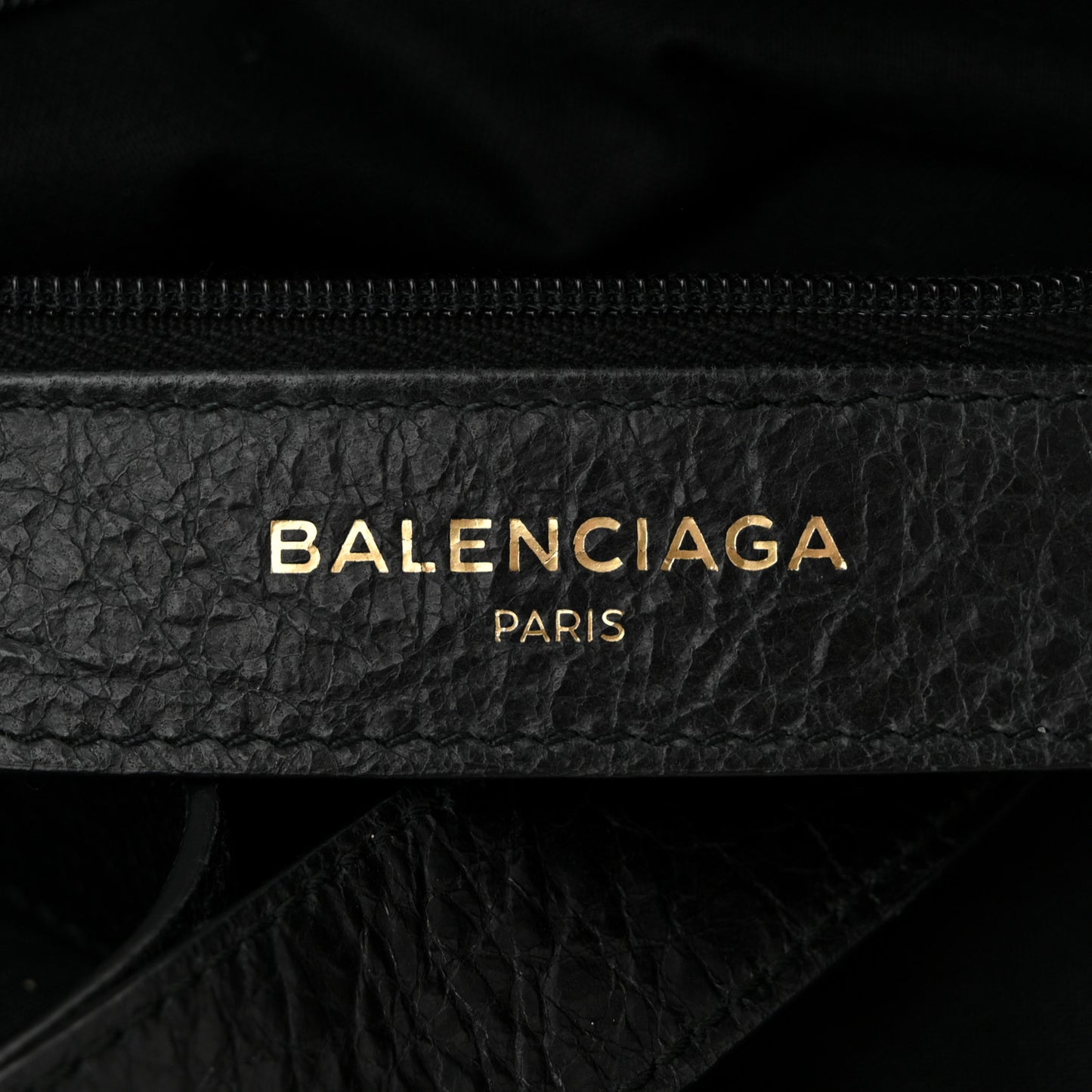 Agneau Classic Gold Hardware Town Black