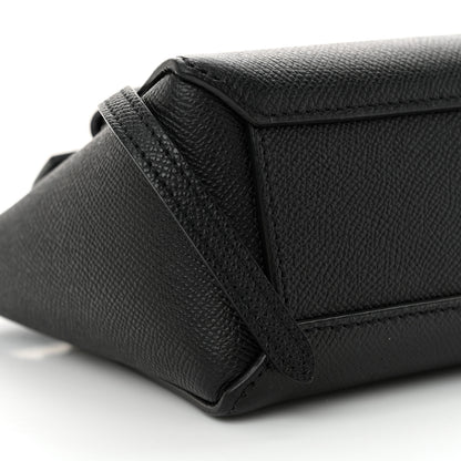 Celine Grained Calfskin Pico Belt Bag Black 8 of 15