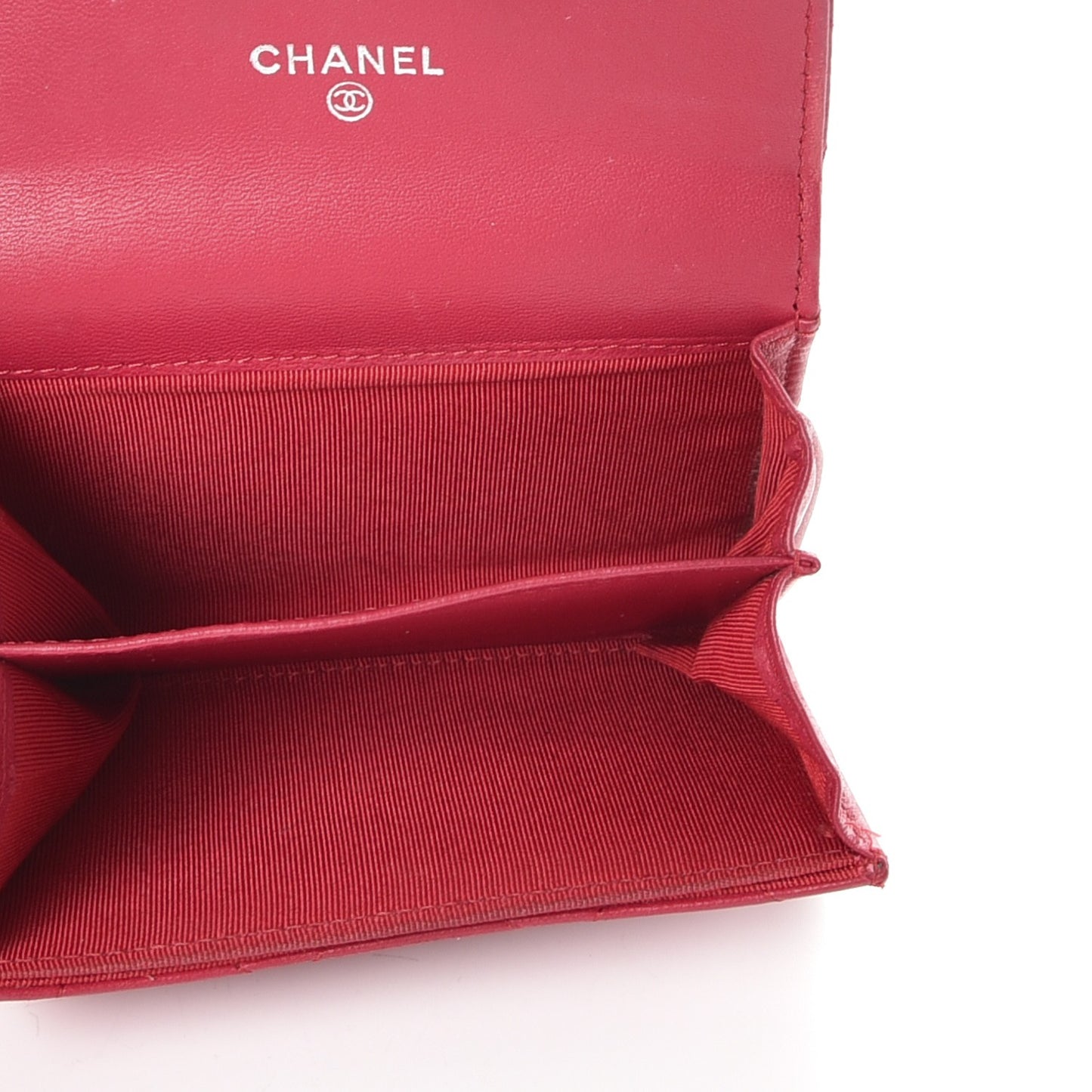 Lambskin Quilted Coin Purse Fuchsia
