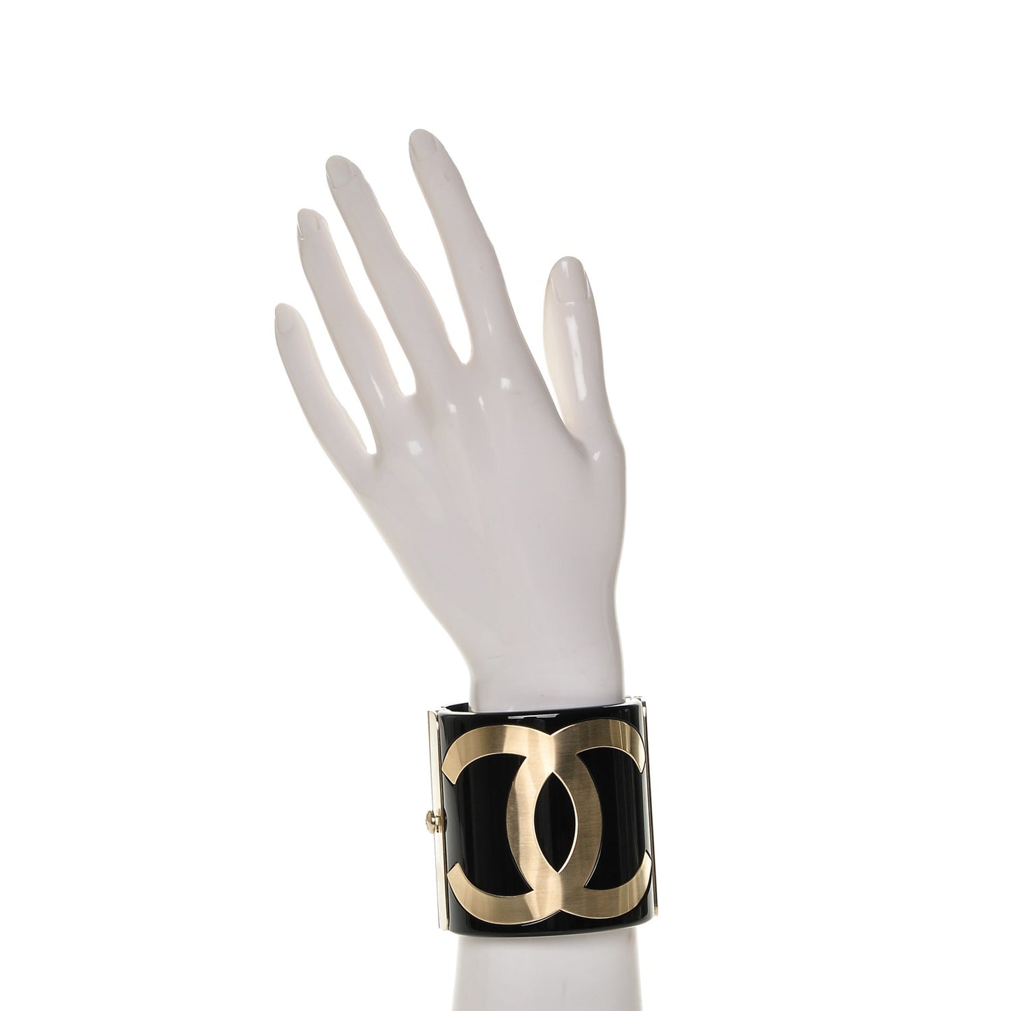 Resin CC Cuff Black Gold