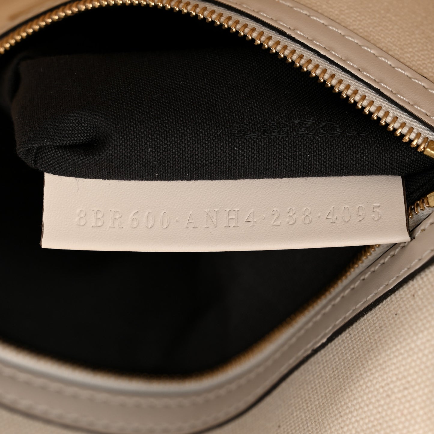 Canvas Vitello Seta FF Multicolor Embroidered Baguette Grezzo Multicolor Latte