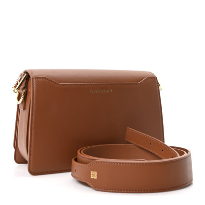 Givenchy Box Calfskin Medium 4G Crossbody Bag Tan 3 of 9