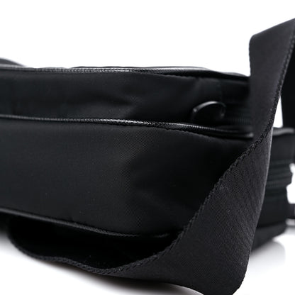 Prada Tessuto Nylon Saffiano Belt Bag Black 10 of 11
