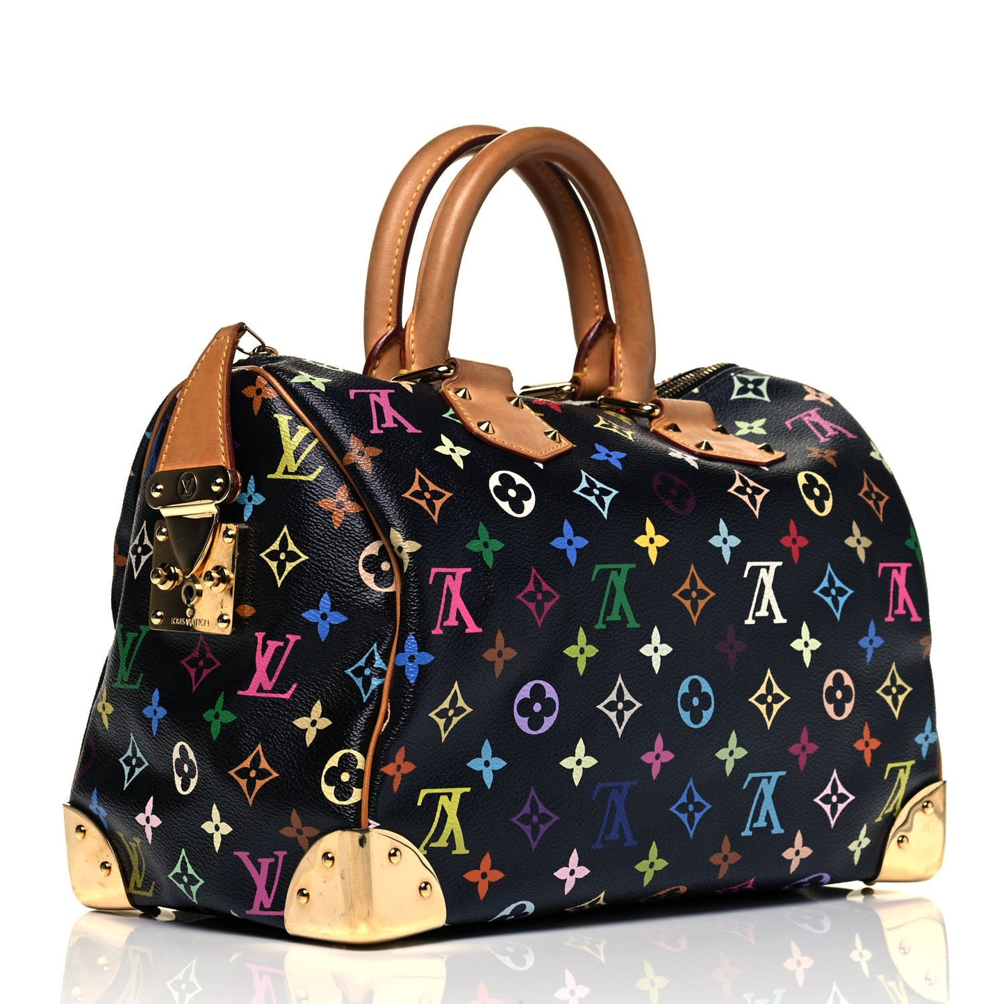 Monogram Multicolor Speedy 30 Black