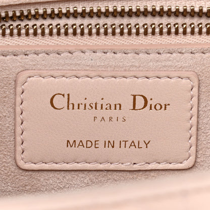 Christian Dior Lambskin Cannage Large Dioraddict Flap Rose Poudre 8 of 11