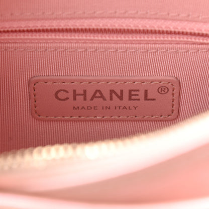 Chanel Iridescent Aged Calfskin Quilted Small Gabrielle Hobo Rose 6 of 11
