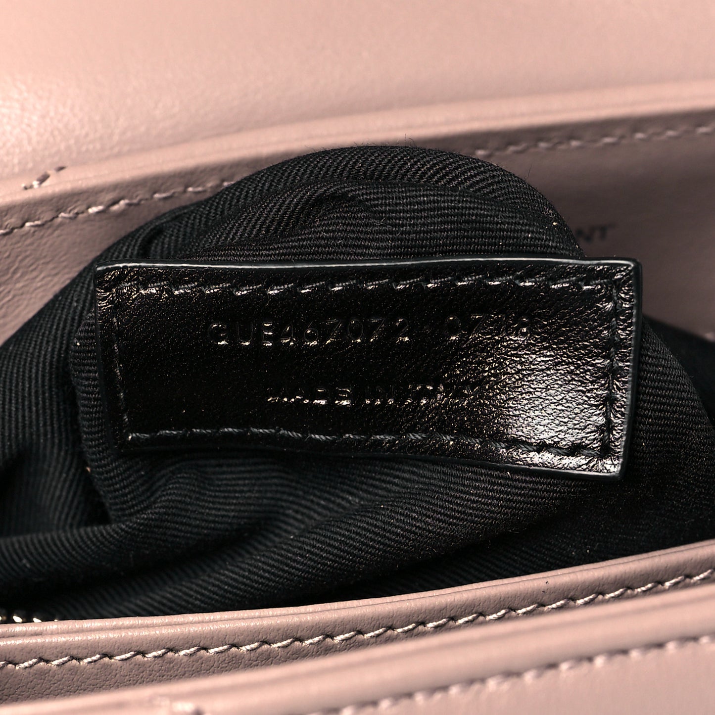 Calfskin Y Quilted Monogram Toy Loulou Satchel Dusty Grey