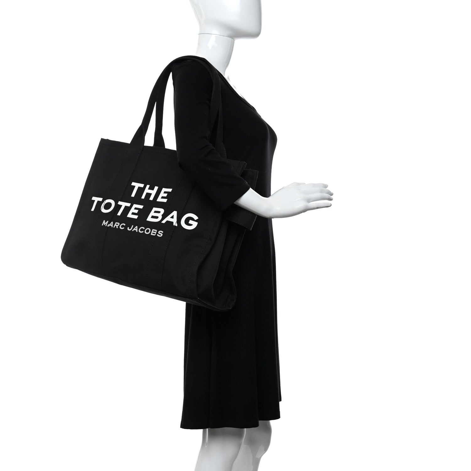 Marc Jacobs Canvas Large Tote Bag Black 2 of 10