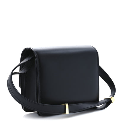 Celine Box Calfskin Small Classic Box Flap Bag Black 3 of 12