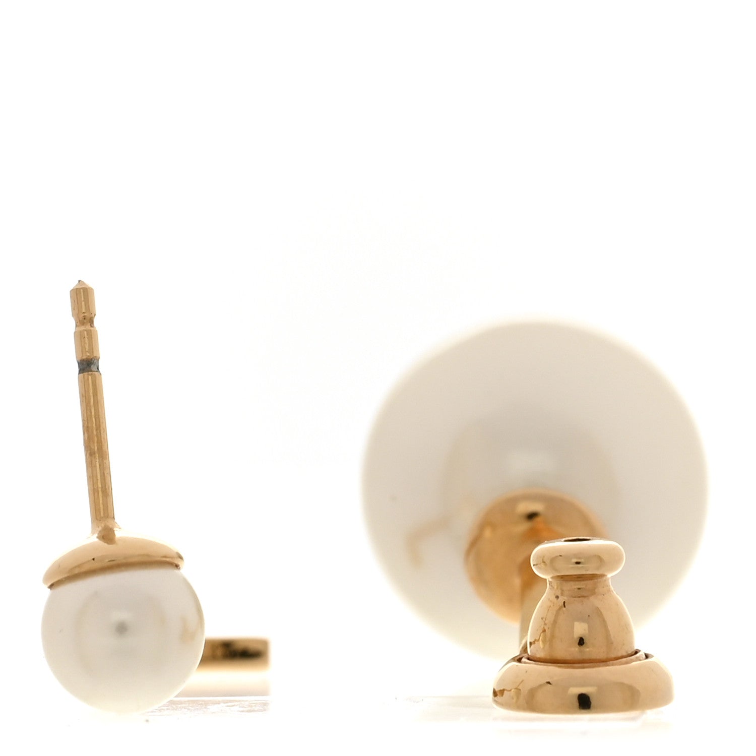 Christian Dior Pearl My ABCDior L Tribale Earring Gold 3 of 4