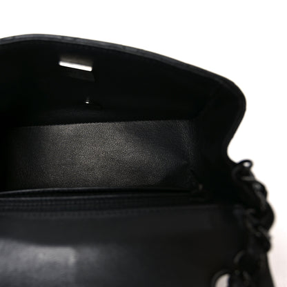 Chanel Lambskin Quilted Mini Square Flap So Black 5 of 10