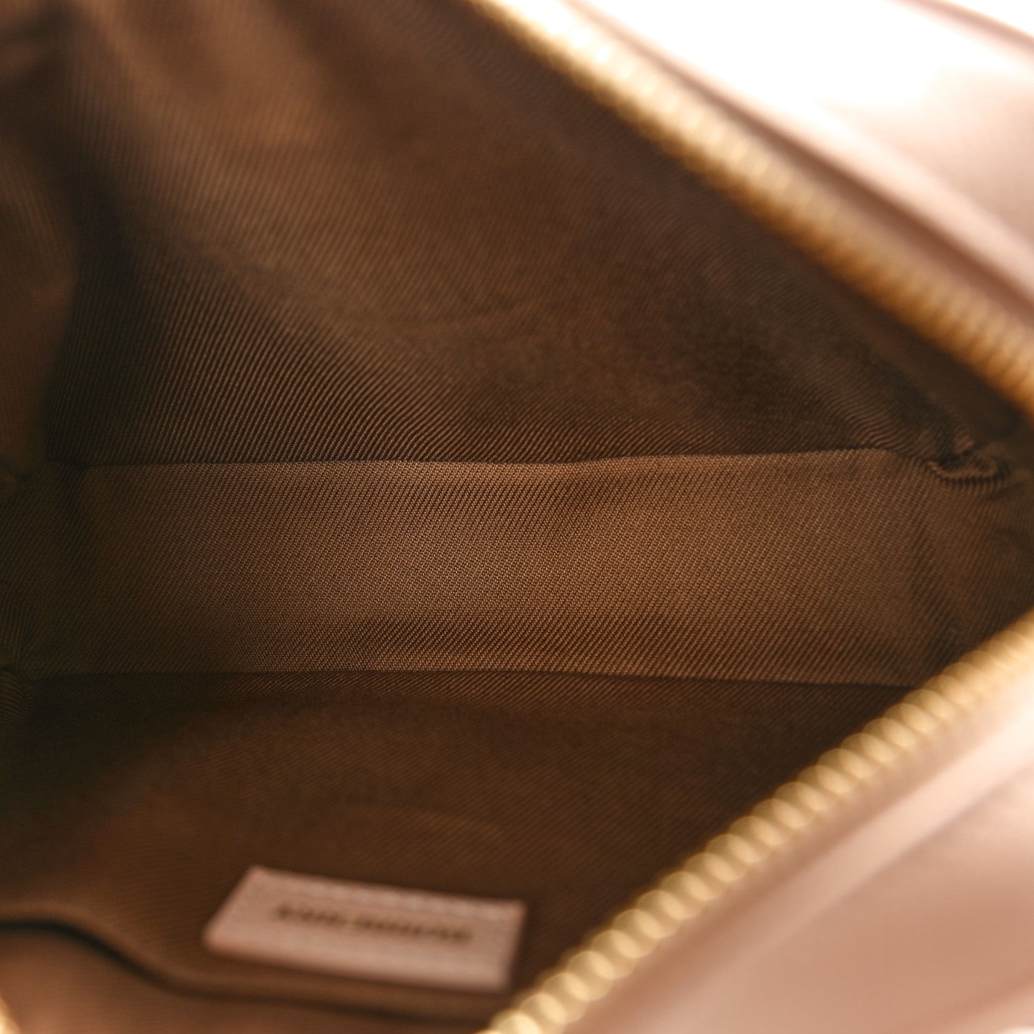 Burberry Calfskin House Check Small Camera Bag Pale Cameo 5 of 9