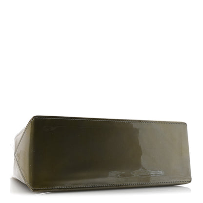 Louis Vuitton Vernis Wilshire PM Gris Art Deco 4 of 13
