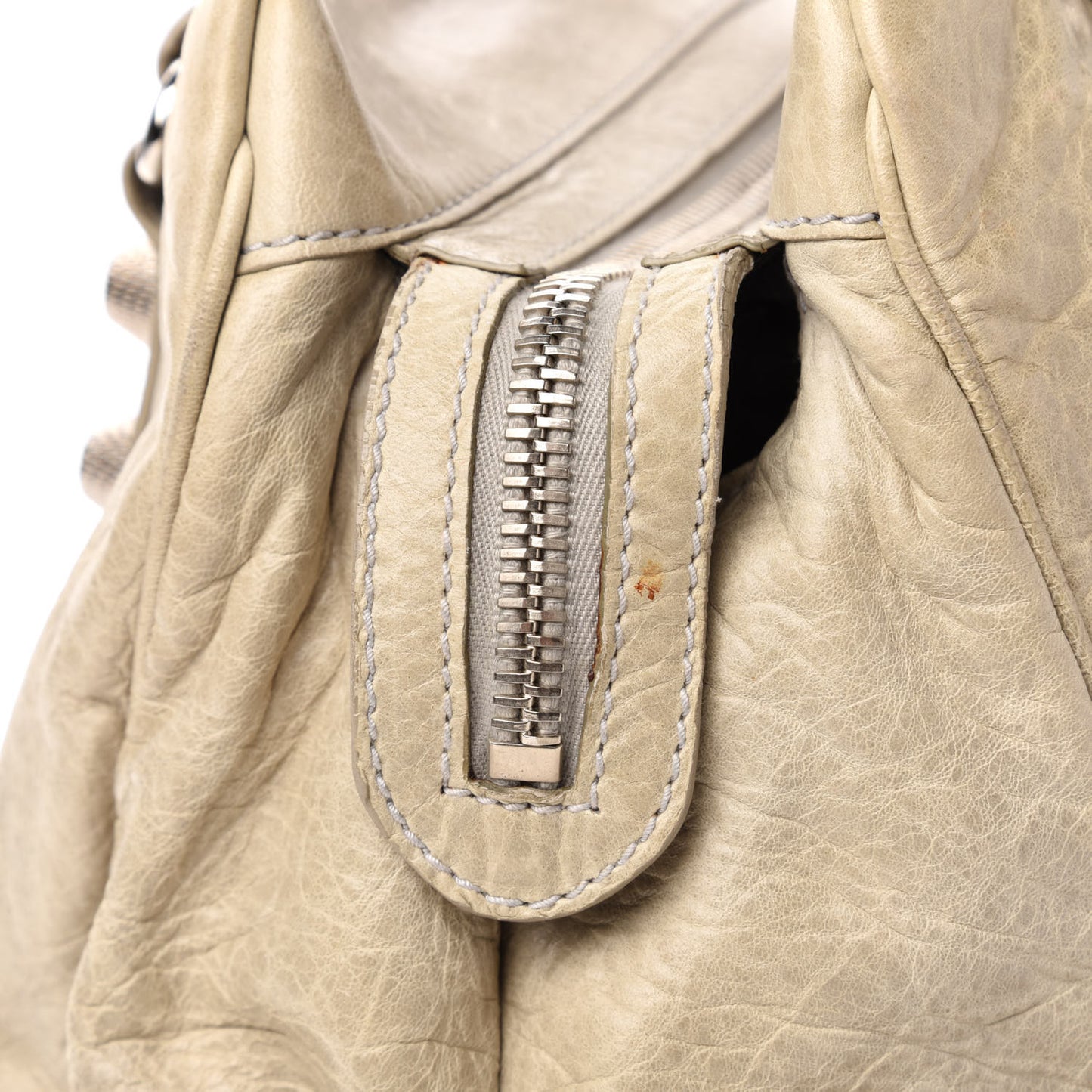 Agneau Giant 21 Silver Hardware Mid Day Sahara