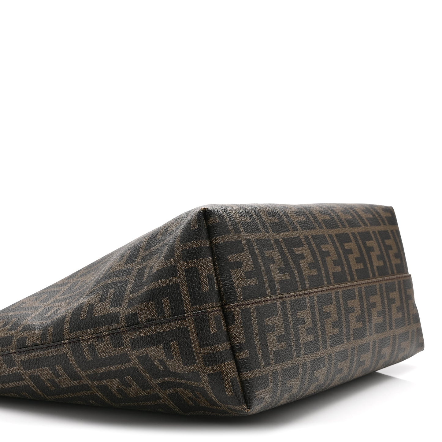Zucca Spalmati Small Roll Tote Tobacco Moro