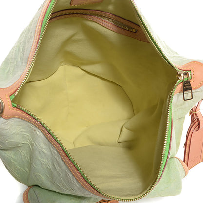 Louis Vuitton Denim Sunburst PM Messenger Vert 5 of 7