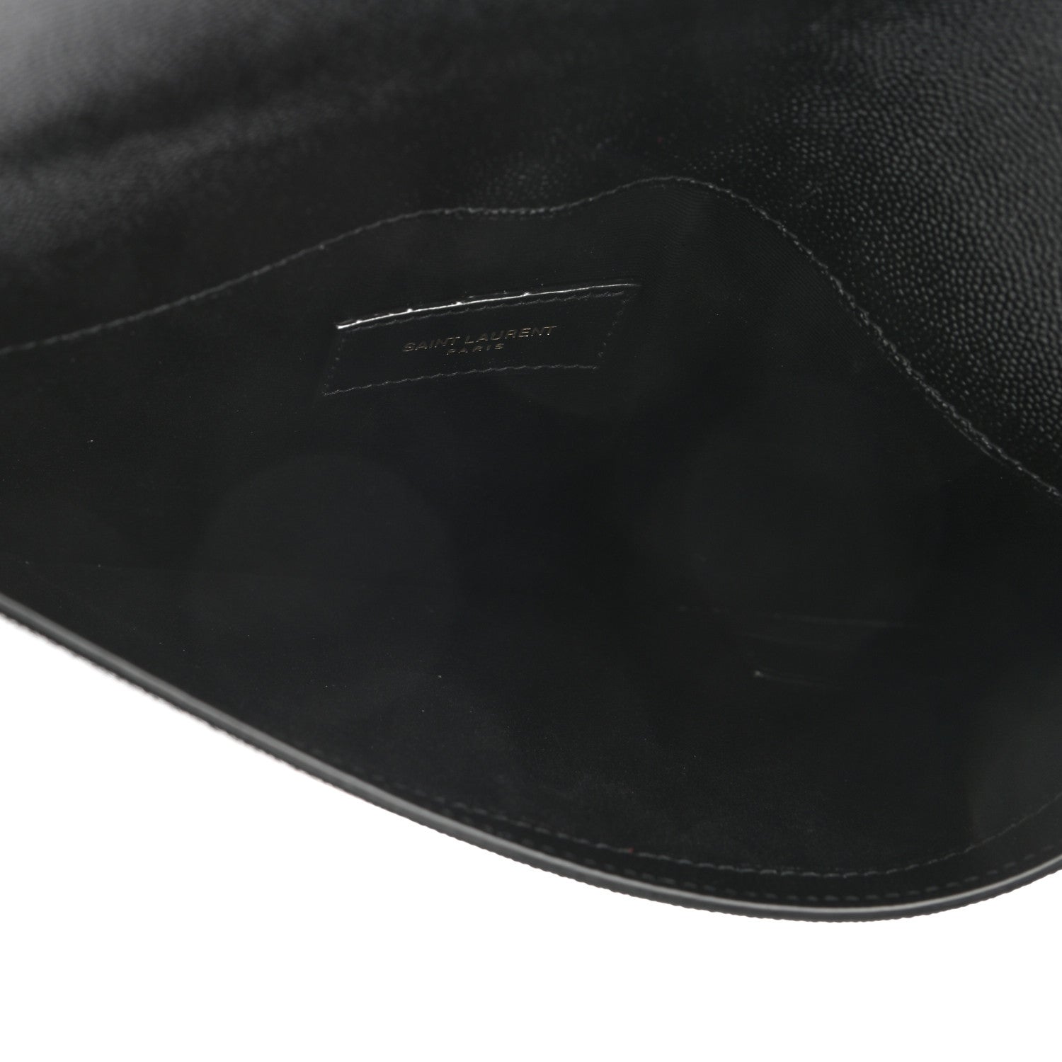 Saint Laurent Grain De Poudre Uptown Pouch Black 5 of 8