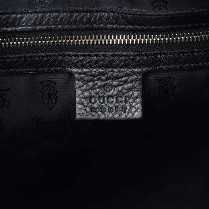 Gucci Guccissima Neoprene Medium Techno Tag Boston Black 6 of 14