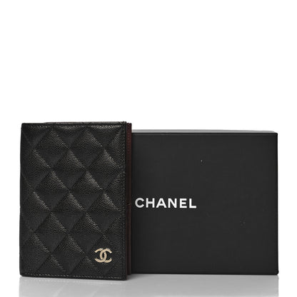 Chanel Caviar Quilted Passport Holder Black 9 of 9