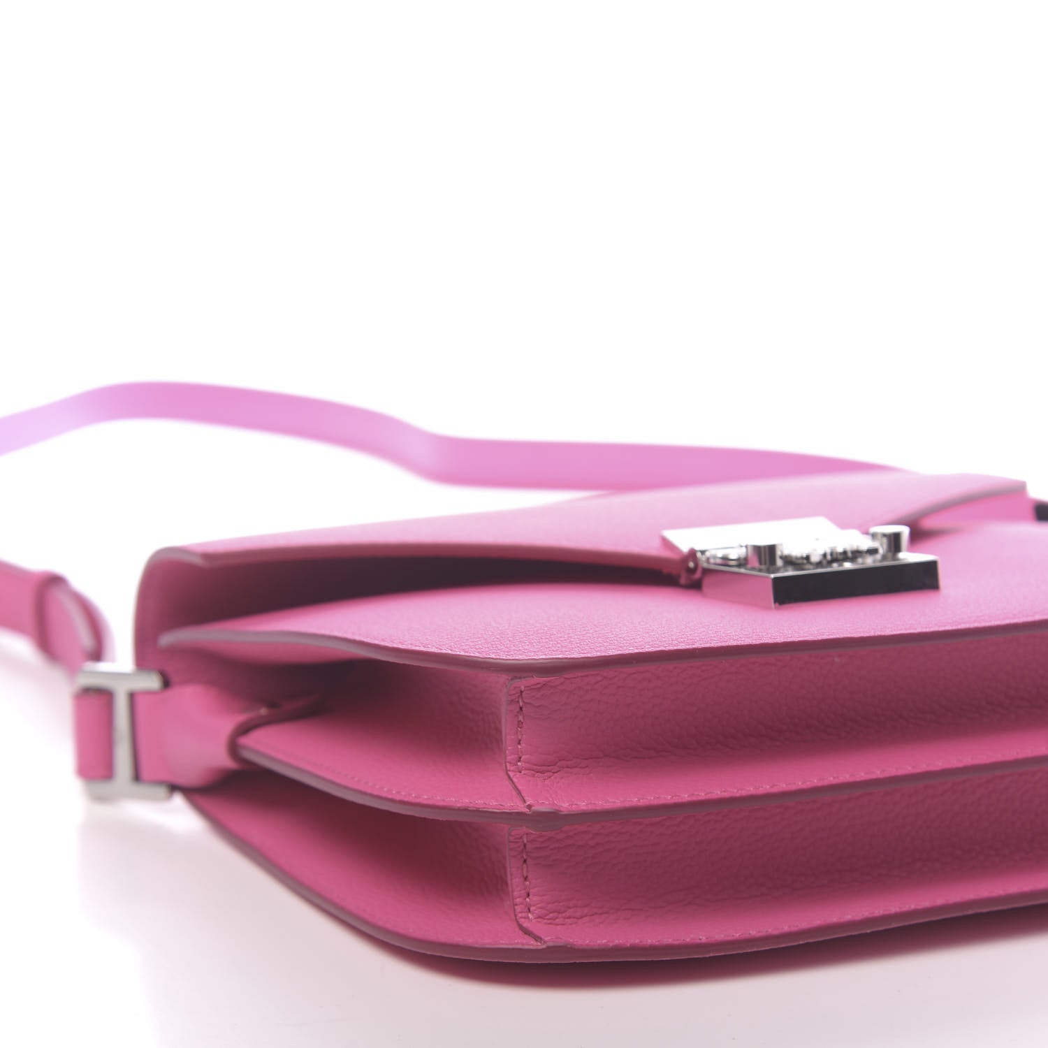 MCM Calfskin Patricia Small Crossbody Bag Sugar Pink 9 of 10