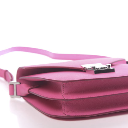 MCM Calfskin Patricia Small Crossbody Bag Sugar Pink 9 of 10