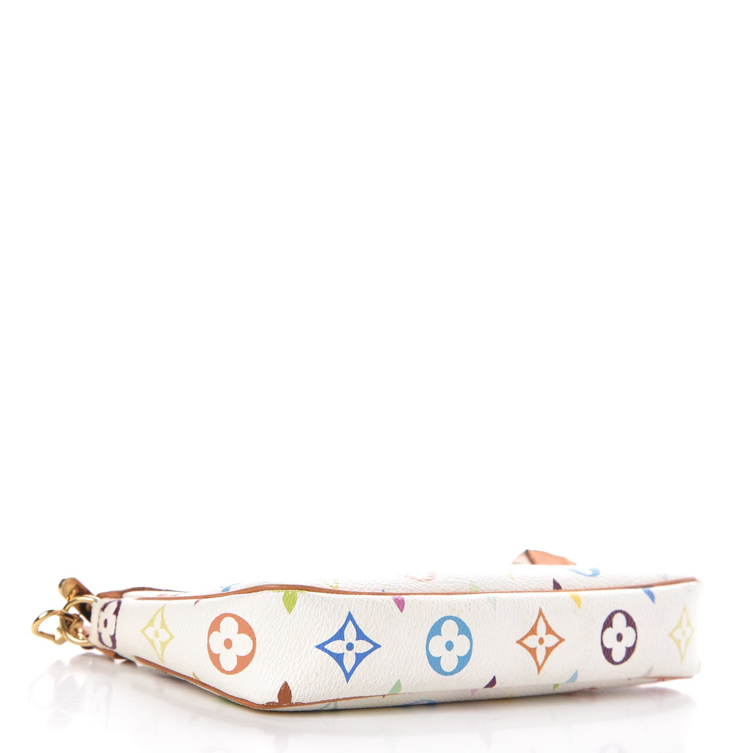 Louis Vuitton Monogram Multicolor Pochette Accessories White 4 of 12