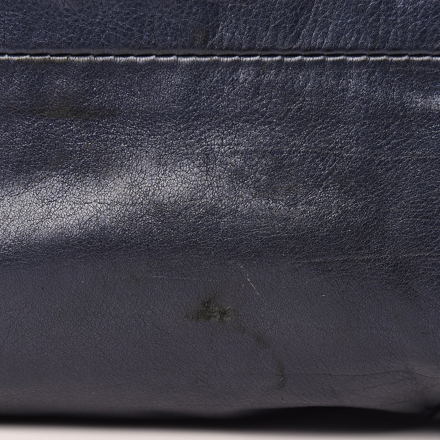 Metallic Calfskin Medium Galaxy Hobo Navy