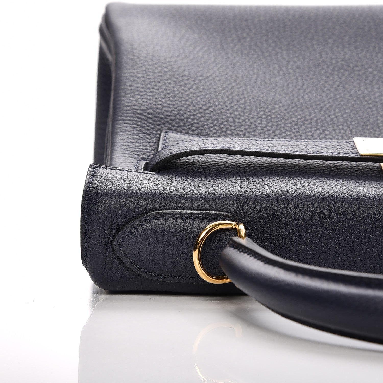 Hermes Togo Kelly Retourne 28 Bleu Nuit 27 of 33
