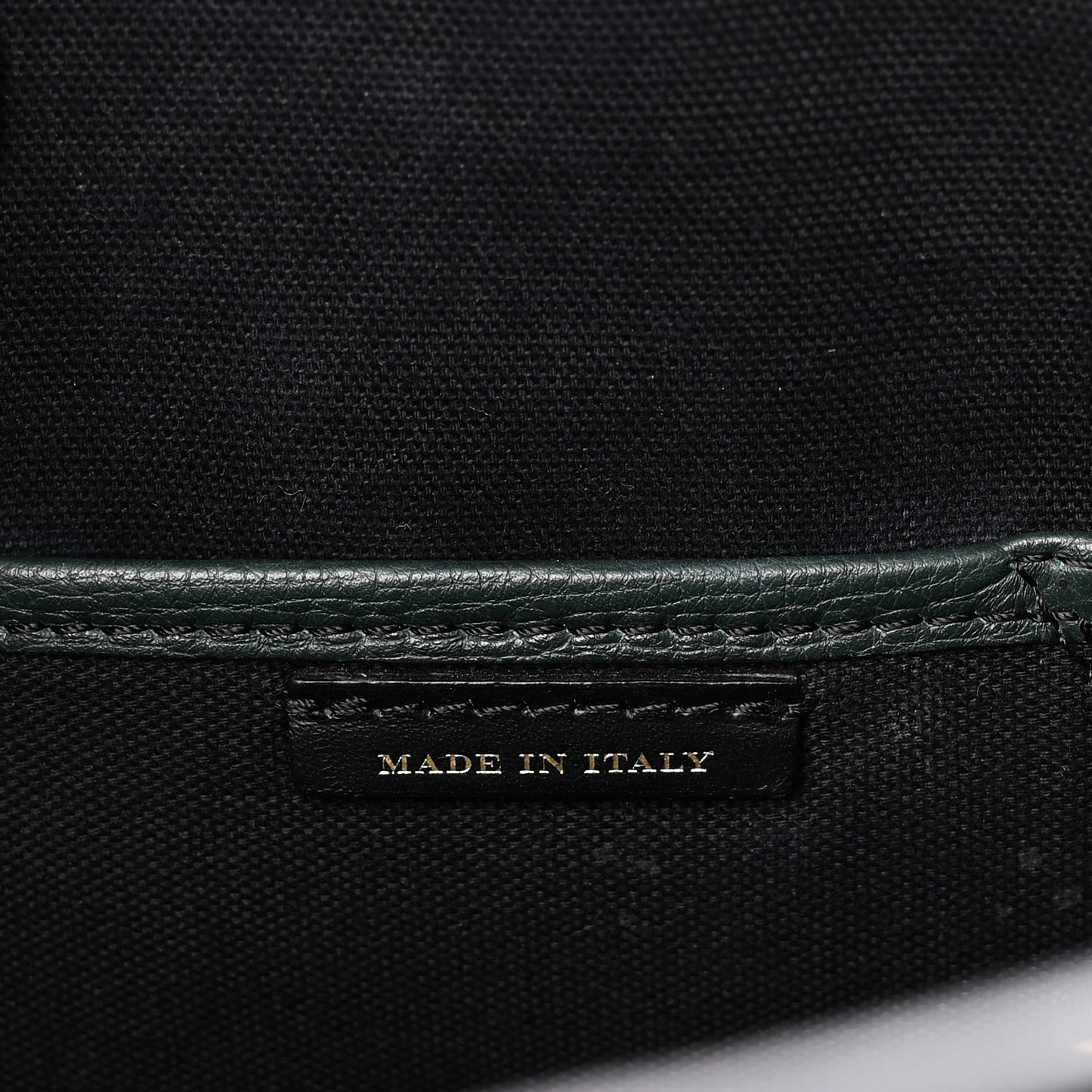 Derby Calfskin House Check Large Banner Tote Dark Bottle Green