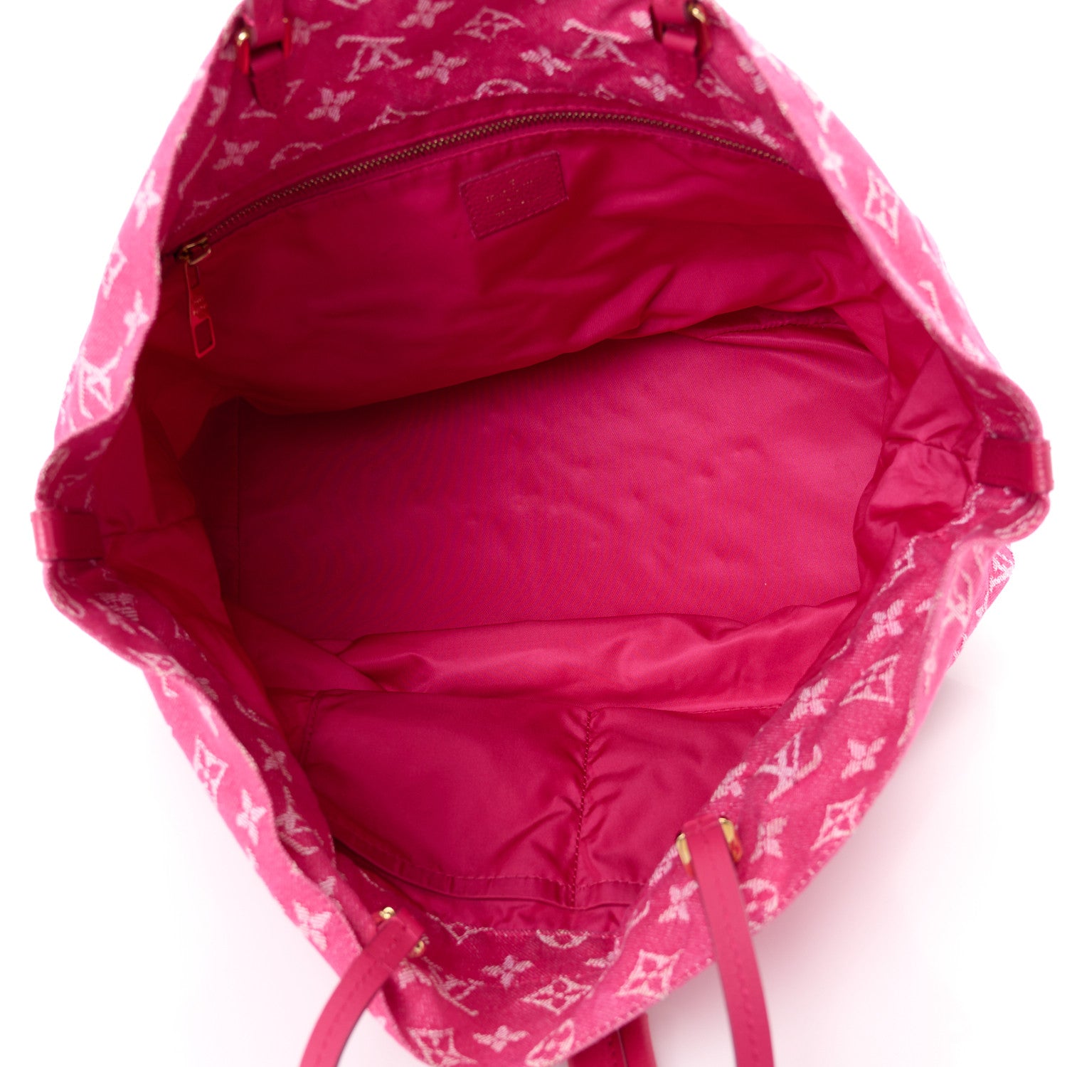 Louis Vuitton Denim Noefull MM Rose Indien 5 of 13