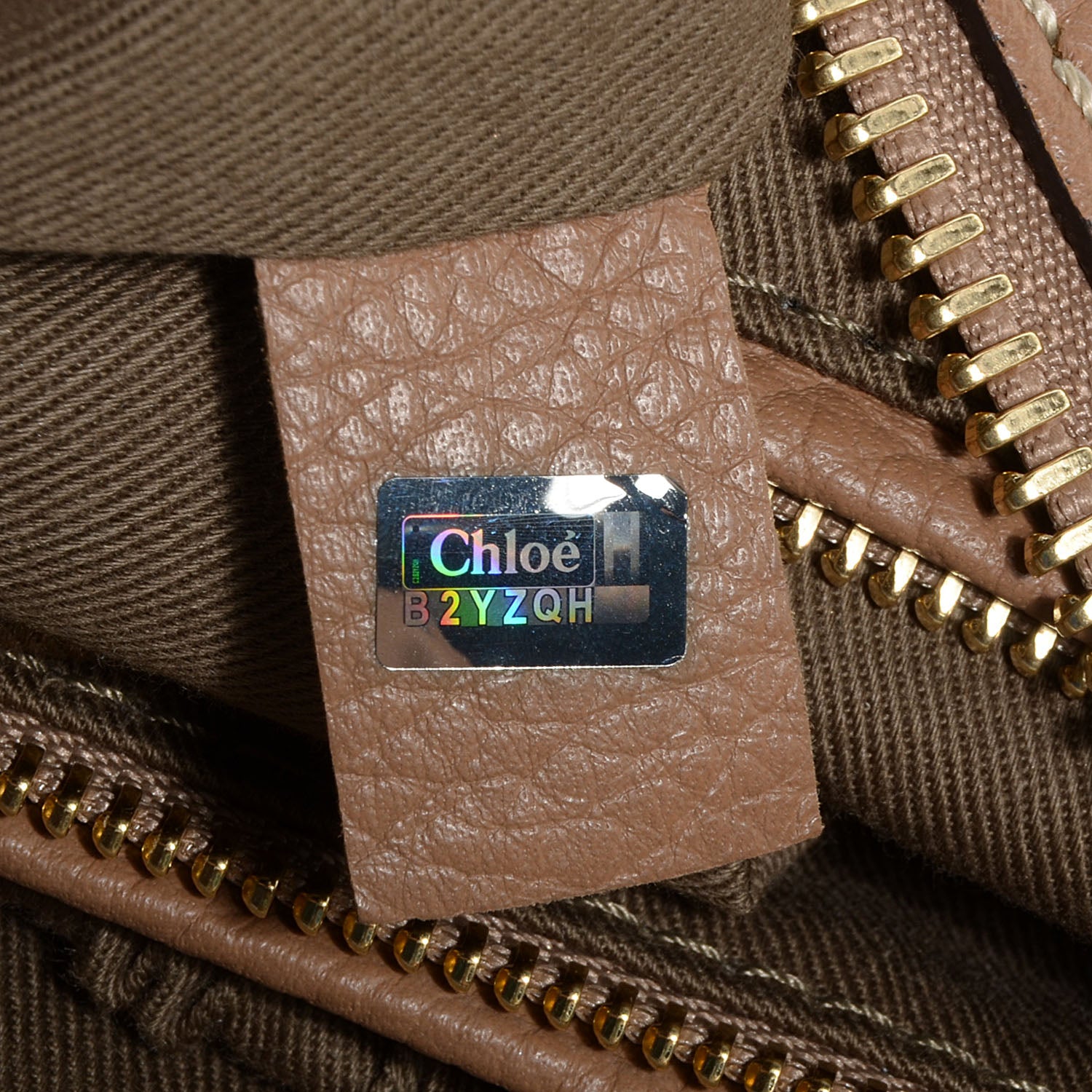 Chloe Calfskin Large Marcie Hobo Brown Seed 9 of 11
