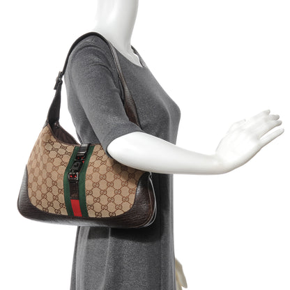 Gucci Monogram Web Jackie O Hobo 2 of 7
