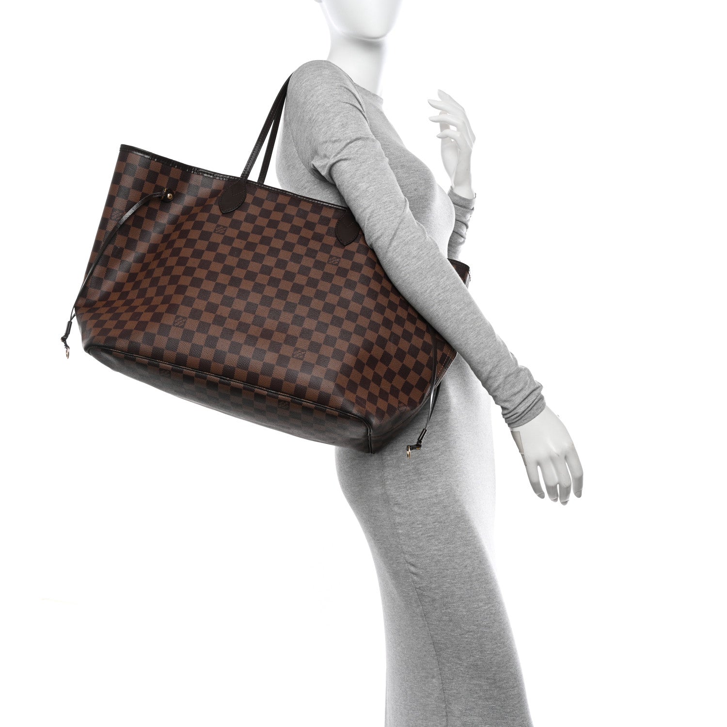 Louis Vuitton Damier Ebene Neo Neverfull GM 2 of 15