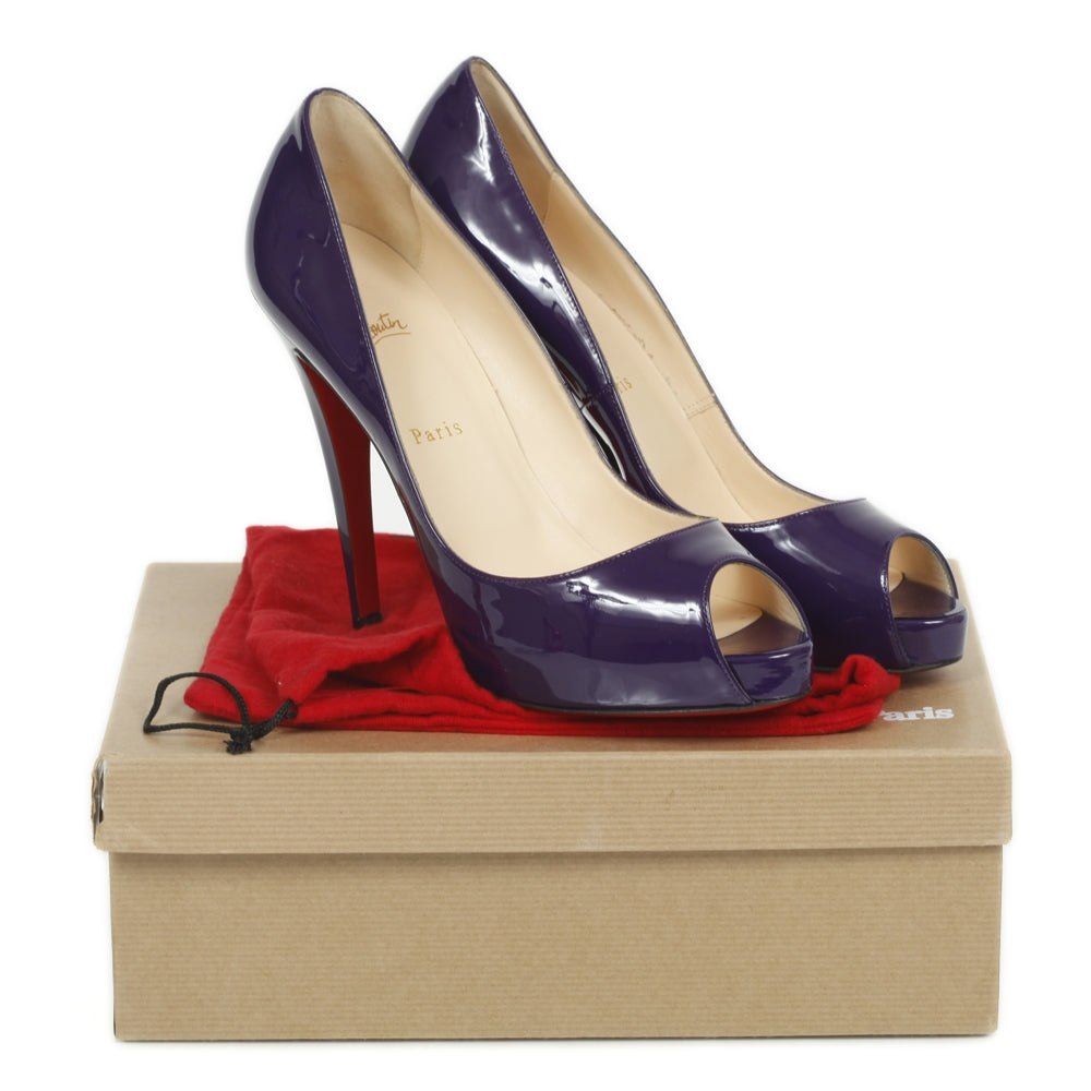 Patent Very Prive 120 Pumps 41 Purple