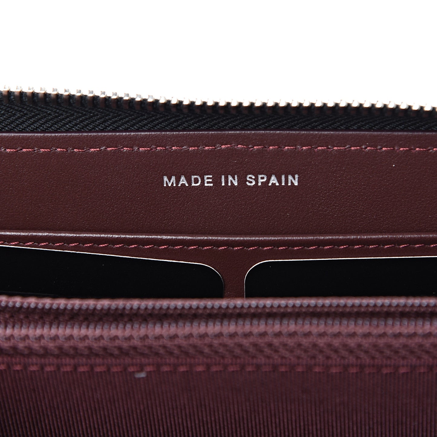 Caviar Quilted Large Gusset Zip Around Wallet Black