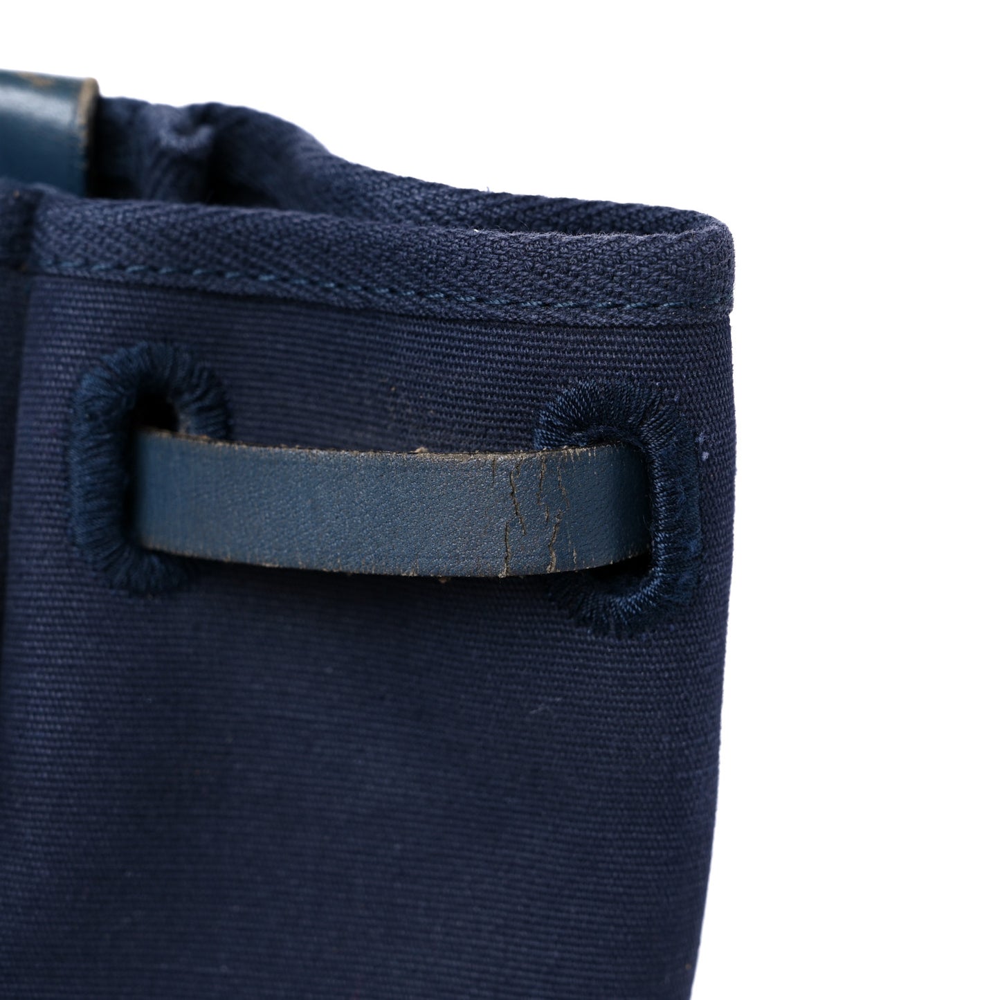 Toile Vache Hunter Herbag Cabas MM Bleu Marine