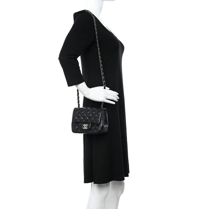 Chanel Lambskin Quilted Mini Square Flap Black 2 of 11