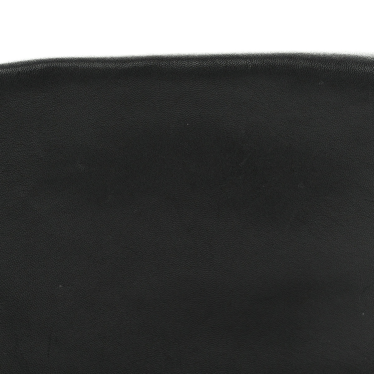 Shiny Lambskin Soft Triomphe Besace Bag Black