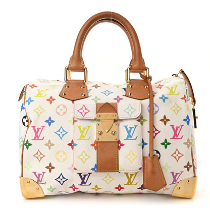 Louis Vuitton Monogram Multicolor Speedy 30 White 1 of 11