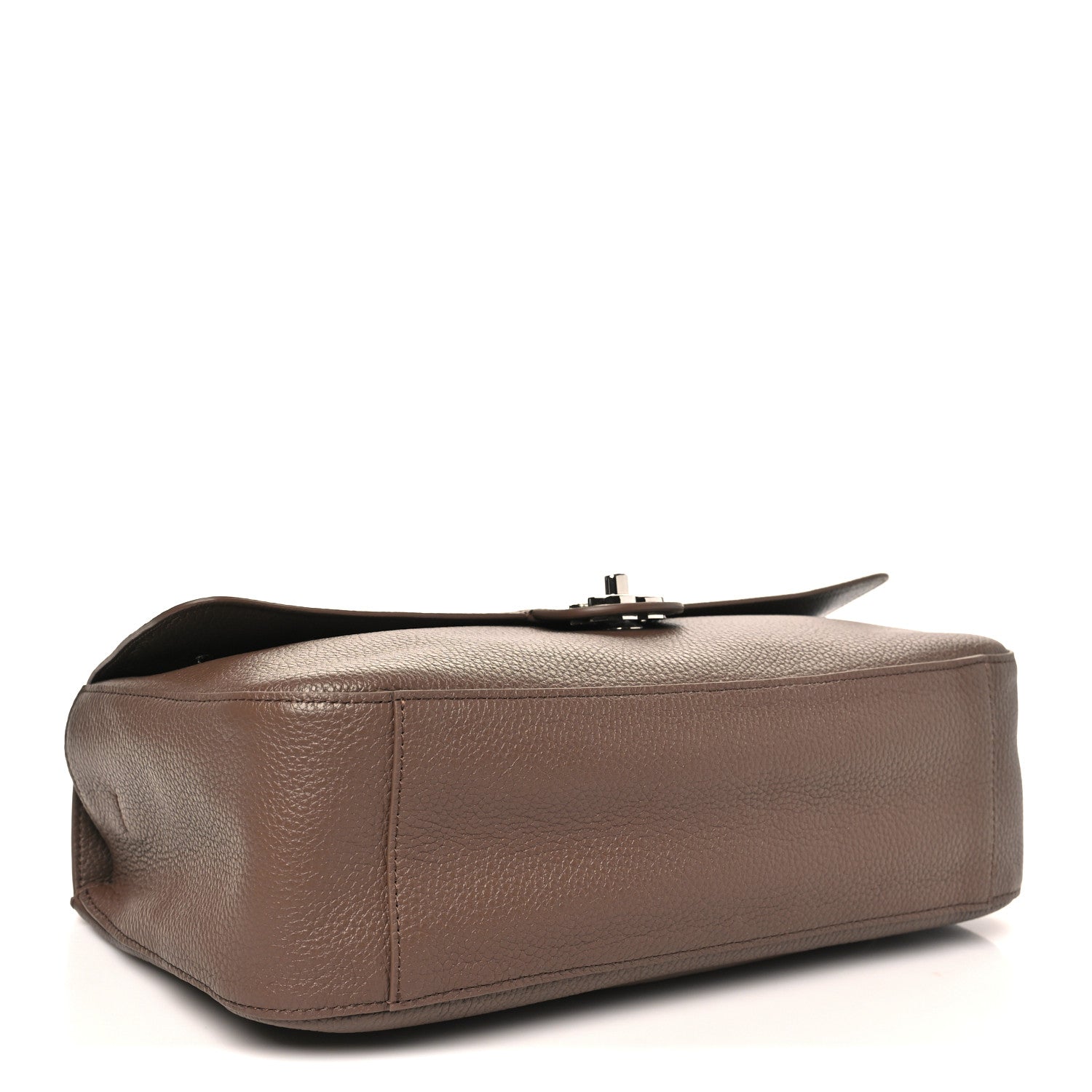 Chanel Grained Calfskin Small Souplissimo Maxi Flap Light Brown 4 of 11