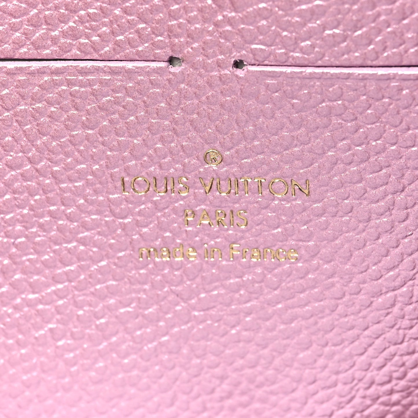 Metallic Empreinte Clemence Wallet Pearly Lilac
