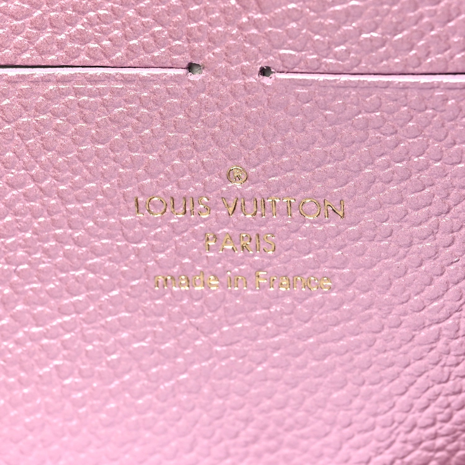 Louis Vuitton Metallic Empreinte Clemence Wallet Pearly Lilac 6 of 6