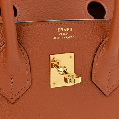 Hermes Taurillon Novillo Birkin 25 Cuivre 6 of 14
