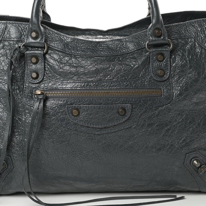 Balenciaga Agneau Classic Hardware City Anthracite 8 of 11