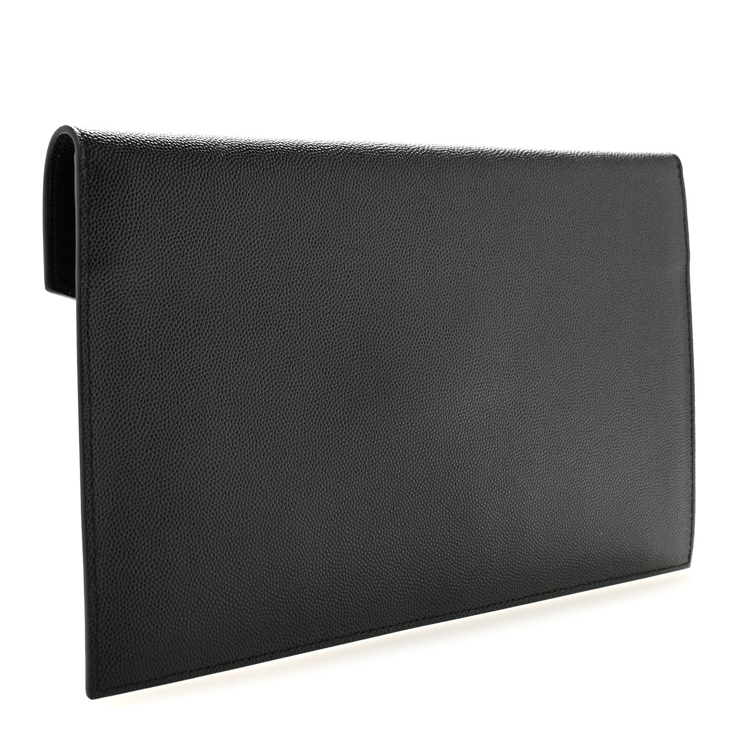 Saint Laurent Grain De Poudre Uptown Pouch Black 3 of 8