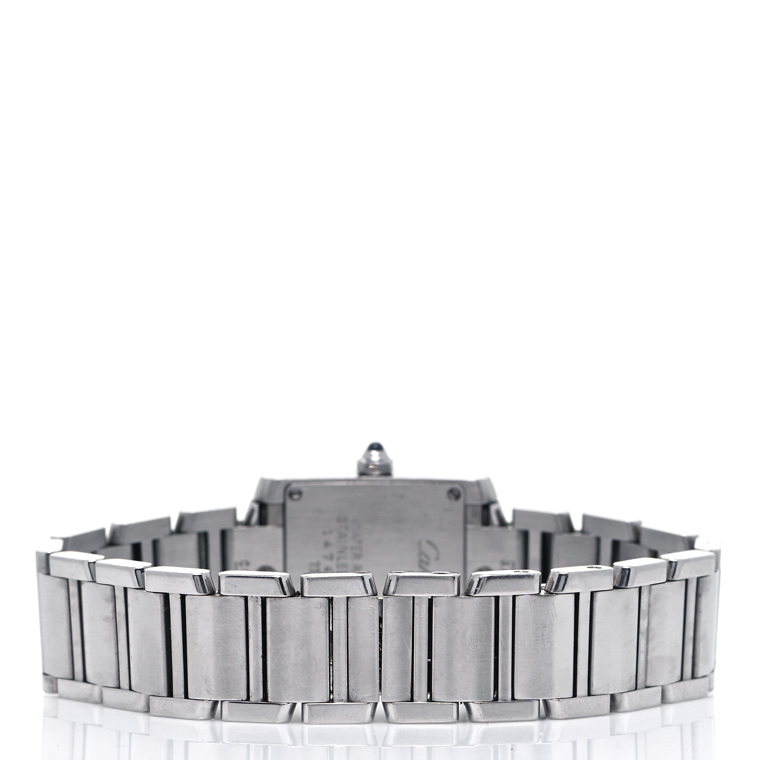 Cartier Stainless Steel 20mm Tank Francaise Quartz Watch 3 of 6